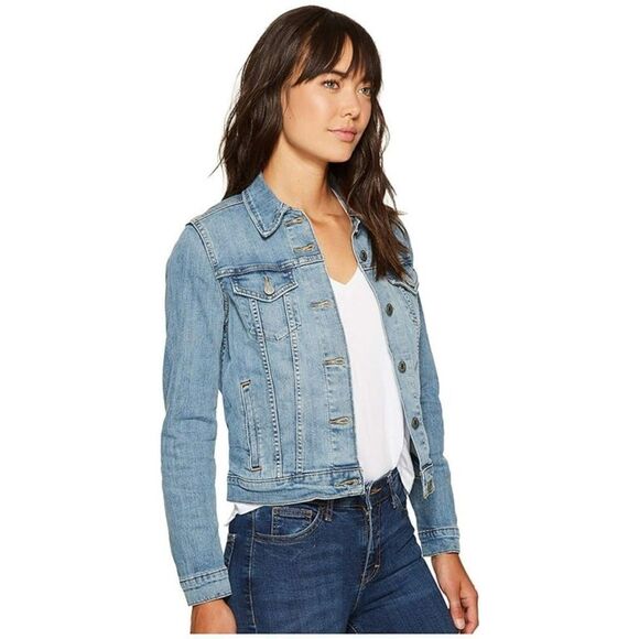 Levi's Jackets & Blazers - Levi’s Strauss Medium Wash Original Semi-Distressed Denim Trucker Jacket (S)